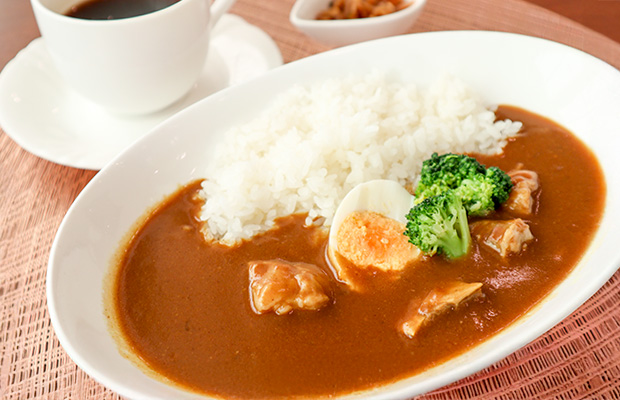 朝カレー